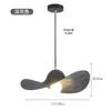 Luminária Pendente Novo Estilo Nórdico para Pousada, Mesa de Jantar Criativa, Café, Restaurante, Luminária Pendente de Designer para Balcão de Bar, Restaurante de Hot Pot, Feltro