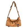 Bolso Cruzado de Color Sólido Estilo Japonés Gran Capacidad Unisex para Deportes Yoga Fitness Bolso de Hombro Funcional de Trabajo de Moda