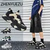Zapatos de lujo para hombre 2026 verano malla simple transpirables zapatos deportivos para exteriores zapatos de papá estudiante modernos estilo Hong Kong versátiles zapatos de moda