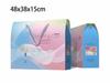 Colcha de Verano, Caja de Embalaje para Manta, Juego de Cuatro Piezas de Manta para Oficina, Caja de Color, Fabricante a Medida Caja de Regalo Textil para el Hogar