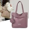 Bolsa de Tela de Nailon Ligera Hidrófuga para Combinar con Todo 2025 Bolsa Casual para Ir al Trabajo Bolso de Mano a la Moda Bolso Tote para Mujer