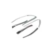Moldura de lanterna traseira 18CHR decoração da lente traseira adequada para acessórios de modificação Toyota Yize moldura brilhante da lanterna traseira galvanoplastia M