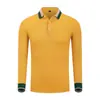 Camisa polo logo camarero de catering camisa cultural otoño solapa ropa de trabajo camiseta overol manga larga estampado