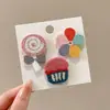 Lindos pasadores de velcro de dibujos animados, una herramienta práctica para peinar el flequillo del bebé y mantener los cabellos sueltos en su lugar, adecuados para niñas y niños, accesorios para el cabello