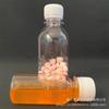 50ml 80ml frasco plástico transparente líquido sub-embalagem amostra frasco de amostragem vazio pequeno frasco de remédio tampa anti-roubo com escala