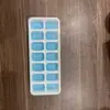 Bandeja de Gelo de Silicone Transfronteiriça, Molde para Cubos de Gelo com 14 Compartimentos e Tampa, Máquina de Gelo, Caixa de Gelo Quadrada de Liberação Fácil para Uso Doméstico