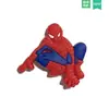 [Série Hero] Flor de sapato de borracha macia em PVC, fivela de sapato, buraco para sapato, acessórios para sapatos, fivela decorativa, acessórios de flor de sapato removíveis