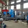 Estación Móvil de Trituración para Minería No Necesita Fijación Tamaño Uniforme del Producto Estación Móvil de Trituración Trituración Móvil para Minería