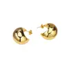 Oferta Especial 2023 Novo Estilo Popular Minimalista Estilo Cool Único Irregular Brincos Esféricos Metal Artesanato Pesado Nicho Fashion