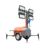 Vehículo de Iluminación Móvil para Construcción de Túneles Fábrica Lámpara de Haluro Metálico Personalizable Torre de Iluminación Ajustable Vehículo de Iluminación de Emergencia para Exteriores