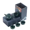Actividad mayorista set de té de viaje taza express conveniente una tetera cuatro tazas traje para hacer té regalo para exteriores LOGOTIPO