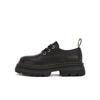 Gu Yun, Little Martin ~ Otoño 2024 Zapatos Derby de cuero pequeños con cordones y suela gruesa, informales, para mujer, Lefu