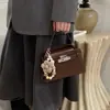 Bolsa com Padrão de Crocodilo para Mulheres 2026 Novo Estilo de Luxo Nicho Pequena Bolsa Tote Versátil Elegante Bolsa de Ombro Transversal