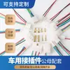 Conector automotriz vehículo eléctrico Motocicleta conector de cables 2P3P4P6P9P par conector macho y hembra terminal de cableado