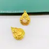 Fornecimento ao vivo latão banhado a ouro vintage boutique Buda Maitreya pingente sorria frequentemente aberto Buda pingente de segurança joias atacado