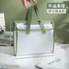 Bolsa de arquivo sanfonada portátil de PVC com 13 compartimentos de grande capacidade, pasta sanfonada, bolsa de arquivo para estudantes para armazenamento de provas
