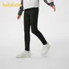 Leggings para niñas de la marca Balabala, pantalones forrados de polar para otoño e invierno, cálidos, versátiles, amigables con la piel y cómodos
