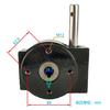 Válvula borboleta cabeça de turbina válvula de aço inoxidável válvula worm box acessórios atuador manual interruptor transmissão