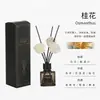 Frasco Quadrado Pequeno Cinza de 50ml Óleo Essencial de Aromaterapia Sem Chama para Quarto e Sala de Estar, Decoração de Fragrância de Alta Qualidade para Casa, Atacado do Fabricante