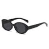 2024 Nuevas Gafas de Sol Curvas para Mujer Estilo Coreano Retro Ojo de Gato Celebridad de Internet Fotografía Callejera Gafas Anti-UV