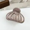 Pinza para el pelo de alta gama estilo coreano con patrón de mármol, nuevo modelo 2026, pinza de tiburón elegante y moderna para mujer, adecuada para recogidos