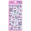 Shanle Auténticos Pegatinas Dulces Estéreo 3D Coolomi para Niños y Niñas Sanrio Funda de Teléfono Móvil Pegatinas Decorativas para Tazas de Agua