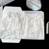 Pijama Largo de Manga Larga Estilo Princesa para Niñas para Primavera y Otoño, Algodón Fino de Nube de Dibujos Animados, Nuevo Estilo de Otoño para Niñas, Se Puede Usar al Aire Libre como Ropa de Casa