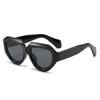 Gafas de sol de moda para chicas sexys, estilo hip hop, personalizadas, con montura gruesa, 5494, estilo sapo, exageradas, con protección UV, para fotos callejeras.