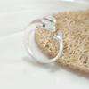 Anillo de Zafiro Ballena Estilo Japonés y Coreano Transfronterizo Moda Creativo Lindo Anillo Delfín Anillo Abierto Joyería