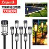 Fio de tungstênio solar Iluminação externa Luz de rua Pátio Jardim Solo Inserir Gramado Atmosfera Paisagem Luz Impermeável Fio de tungstênio Lâmpada