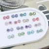 Rinestones Octagonales Corte Rosa para Uñas Dongzhou de 8 mm, Cristal Brillante Diamante de Imitación al por Mayor Accesorios para Aretes DIY