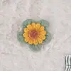 Accesorios para horquillas de niños DIY, materiales para broches de flor de cinco pétalos de tela estilo ins, accesorios para ropa, sombreros y fundas de teléfono