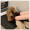 Zapatos populares para mujer 2026 otoño nuevo moda vintage pequeños de suela gruesa casual zapatos Birkenstock plataforma zapatos para mujer