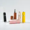 Em estoque 5ML Perfume de Couro Sub-Envase Portátil Amostra Mini Press Sub-Envase Garrafa Vazia Garrafa Spray Líquido