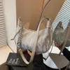 Bolsa de Mão Pequena de Marca Estrangeira de Luxo para Mulheres 2026 Nova Tendência Versátil Bolsa Transversal Moda Bolsa de Ombro/Axila Formato Bolinho