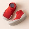 Nuevo Producto de Primavera Zapatos para Bebés y Niños Pequeños Color Sólido Calcetines de Piso para Bebé Zapatos Suela Suave Antideslizante para Interiores Anticolisión Resistentes al Desgaste Transpirables