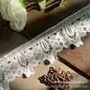 Em estoque Novo Lolita Bordado Solúvel Em Água Lace Leite Seda Único Lado Flor Onda Lace Lace Código De Barras