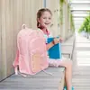 Mochila de Malla Resistente, Mochila Transparente para la Universidad, Bolsa para Libros de Malla Semitransparente con Cordón Elástico y Correas Acolchadas de Comodidad para Viajar al Trabajo, Nadar, Playa, Deportes al Aire Libre
