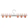 Clips Creativos, Pinzas para Ropa de Uso Doméstico, Clips de Plástico para Baberos de Bebé, Clips Plegables Multifuncionales para Calcetines y Sombreros, Engrosados