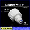 Conector Cruzado Amazon Purificador de Agua Rosca Interna de 4 Puntos a Conector Rápido de 2 Puntos para Máquina de Agua Pura para Beber Directamente Conexión Directa al Filtro