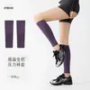 Rodilleras deportivas termocromáticas, calcetines largos antideslizantes adelgazantes para correr y fitness, hasta la rodilla, venta al por mayor