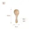 Venta al por mayor del fabricante Mini cuchara de té de Nanmu Madera de loto Cuchara para helado Cuchara pequeña para postre Cuchara para condimentos Cuchara de madera pequeña para el hogar