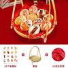 Accesorios para ceremonia de un año semana de agarrar objetos para bebés suministros de decoración lotería luna llena 100 días 100 años banquete de 100 días pegatinas de huevo