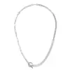 Melhor Venda da Amazon Corrente Exagerada com Fivela de Ouro Design Strass Zircônia Colar Personalizado Moda Criativa Gargantilha de Emenda