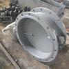 Válvula Borboleta Elétrica de Ventilação com Flange Dn350 Aço Inoxidável Redonda Vedação Dura Damper de Ar Pneumático Válvula de Aba Manual