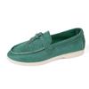 Amazon Comercio Exterior 2024 Otoño Nuevos Zapatos de Moda Versátiles Planos Casuales Zapatos para Mujer Venta al por Mayor