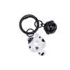 Chaveiro de Gato com Sino de Fecho de Mola Criativo DIY Cor de Doce Gatinho Fofo Pingente Estilo Casal para Mochila Fone de Ouvido