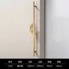 Manija de Puerta de Armario Estilo Francés Ventana de Exhibición Puerta de Dormitorio Manija Larga Mesita de Noche Moderna Colgador de Puerta Doble Simple