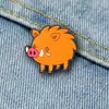 Broches de Animais de Desenho Animado Interessantes, Pins, Mochilas, Bolsas Escolares, Bolsas de Lona, Acessórios Decorativos, Broches Fofos de Borracha Macia