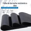Piso de borracha nitrílica resistente a óleo, placa de borracha à prova d'água, resistente a ácidos e álcalis, piso antiderrapante, placa de borracha resistente a óleo